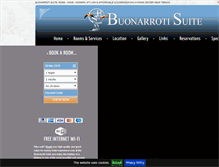 Tablet Screenshot of buonarrotisuite.com